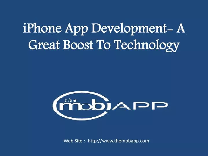 iphone app development a great boost to technology