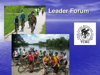 2010 TCBC Leader Forum
