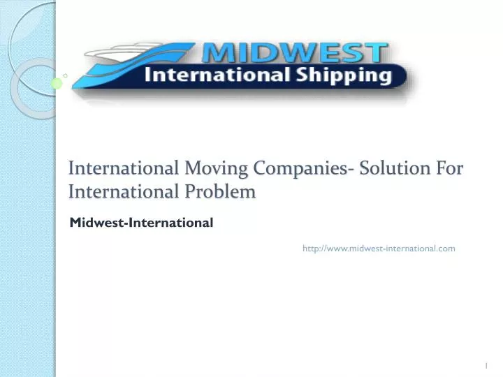international moving companies solution for international problem