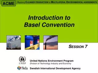 Introduction to Basel Convention