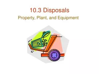 10.3 Disposals