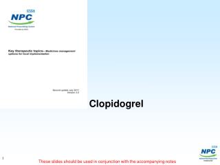 Clopidogrel