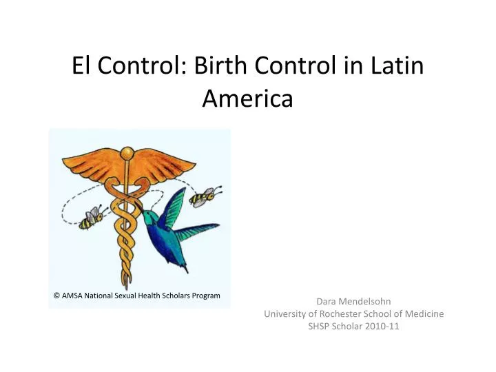el control birth control in latin america