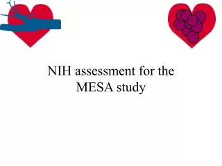 NIH assessment for the MESA study