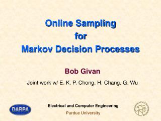 Online Sampling for Markov Decision Processes