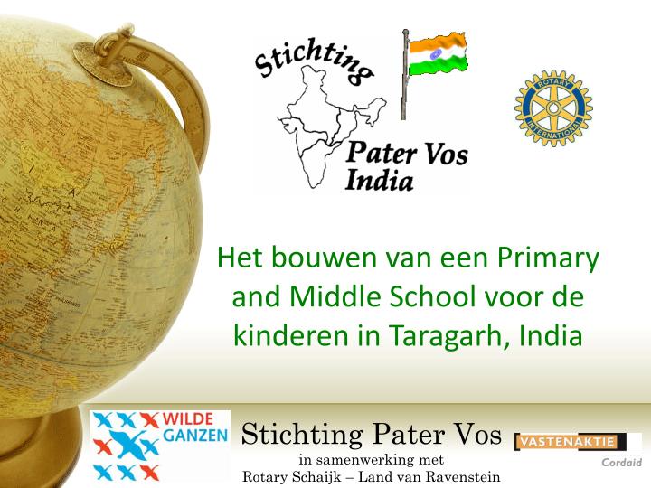 stichting pater vos in samenwerking met rotary schaijk land van ravenstein