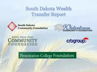 South Dakota Wealth Transfer Report