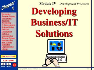 Developing Business/IT Solutions