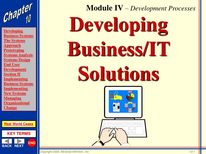 developing business it solutions