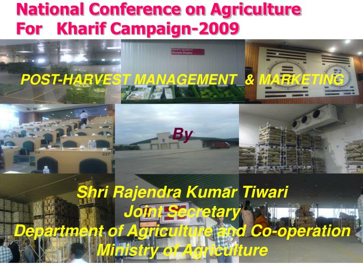 national conference on agriculture for kharif campaign 2009