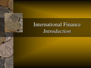 International Finance Introduction