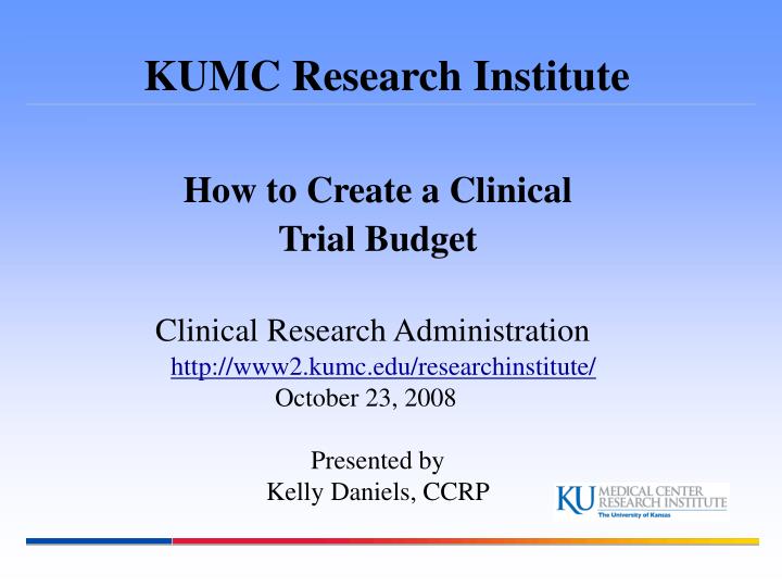 kumc research institute