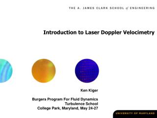 Introduction to Laser Doppler Velocimetry