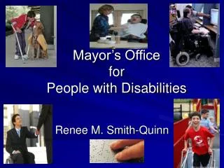 Mayor’s Office for People with Disabilities