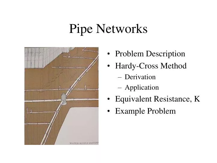 pipe networks