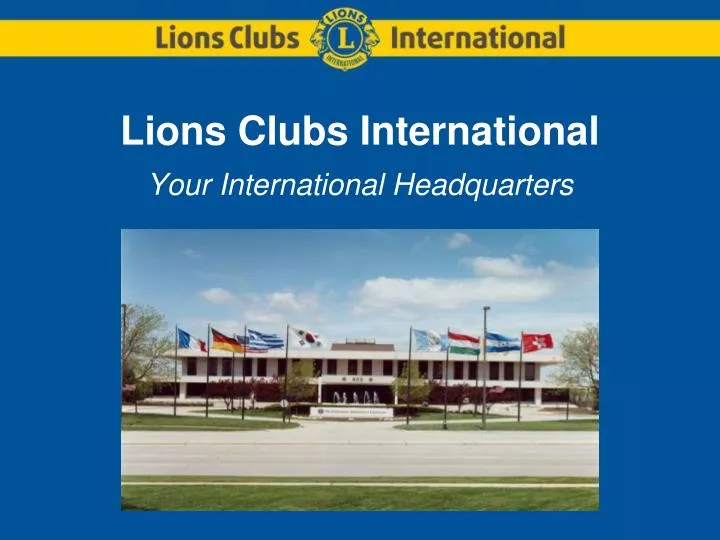 lions clubs international