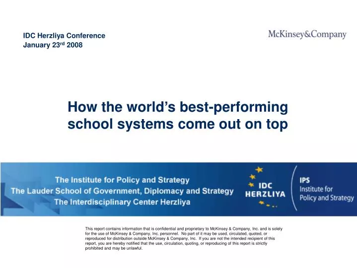 how the world s best performing school systems come out on top