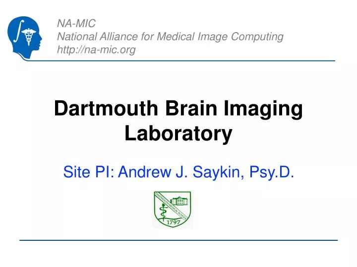 dartmouth brain imaging laboratory
