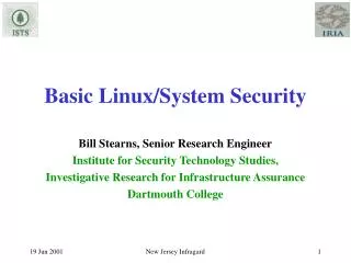 Basic Linux/System Security