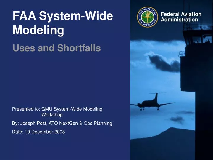 faa system wide modeling