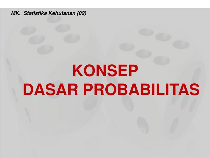 PPT - Konsep Peluang PowerPoint Presentation, Free Download - ID:283834