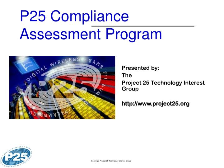p25 compliance assessment program