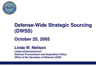 Defense-Wide Strategic Sourcing (DWSS)