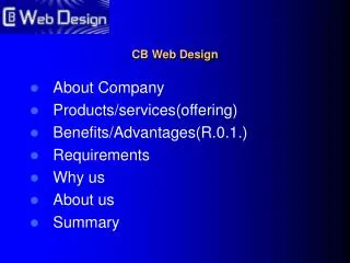 CB Web Design