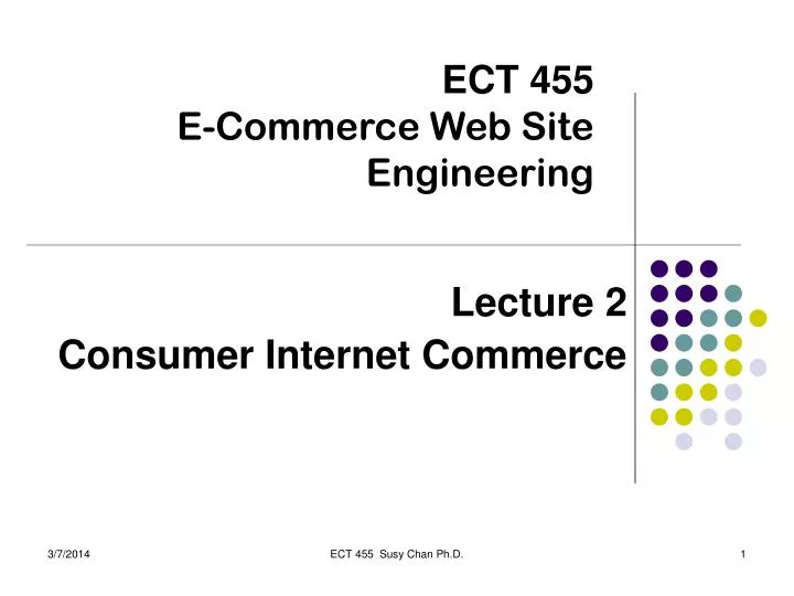ect 455 e commerce web site engineering