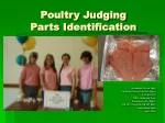 Poultry Judging Parts Identification - slide 1