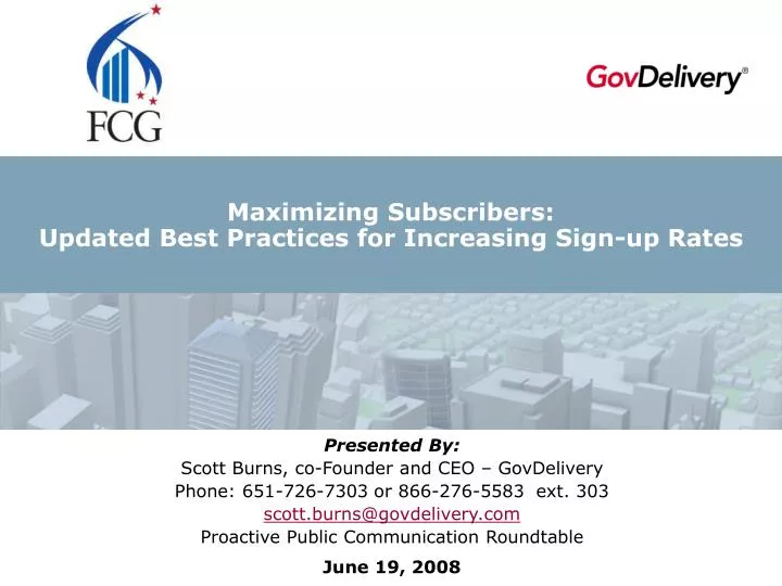 maximizing subscribers updated best practices for increasing sign up rates