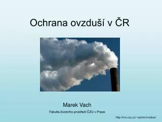 Ochrana ovzduší v ČR
