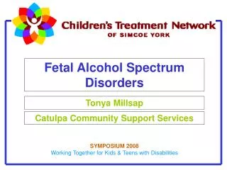 Fetal Alcohol Spectrum Disorders