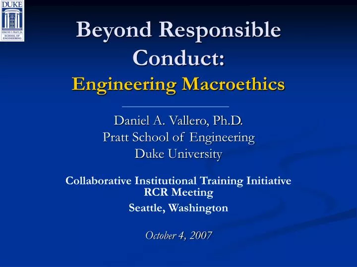 beyond responsible conduct engineering macroethics