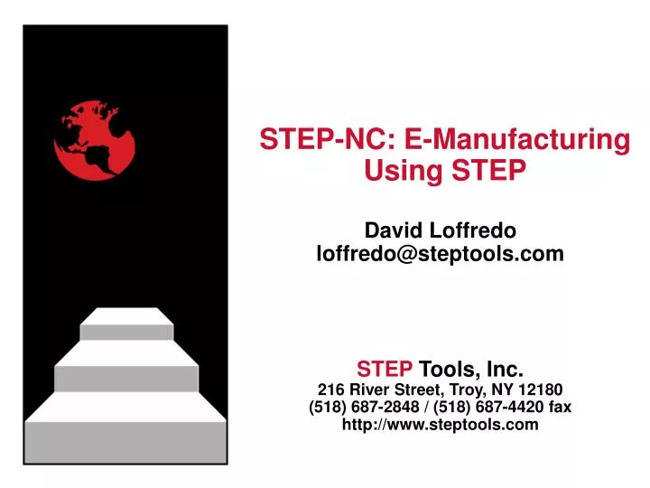 step nc e manufacturing using step