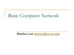 PPT - Basic Computer Network PowerPoint Presentation, free download ...