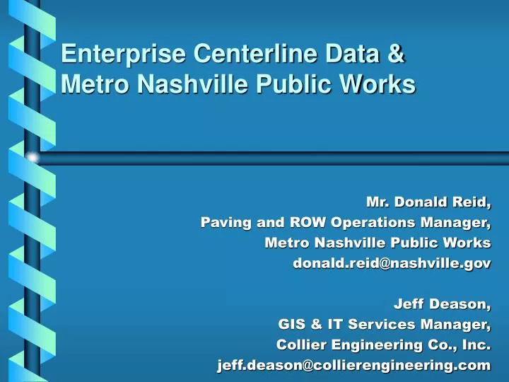 enterprise centerline data metro nashville public works