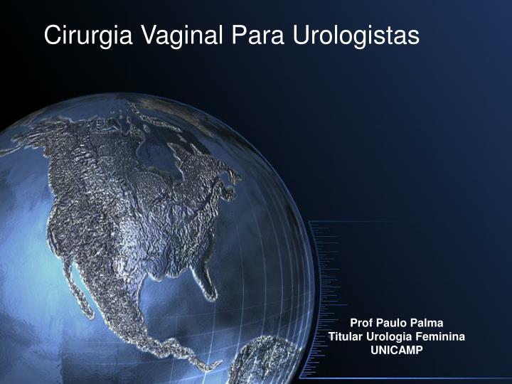 cirurgia vaginal para urologistas