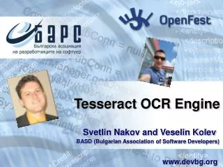 Tesseract OCR Engine