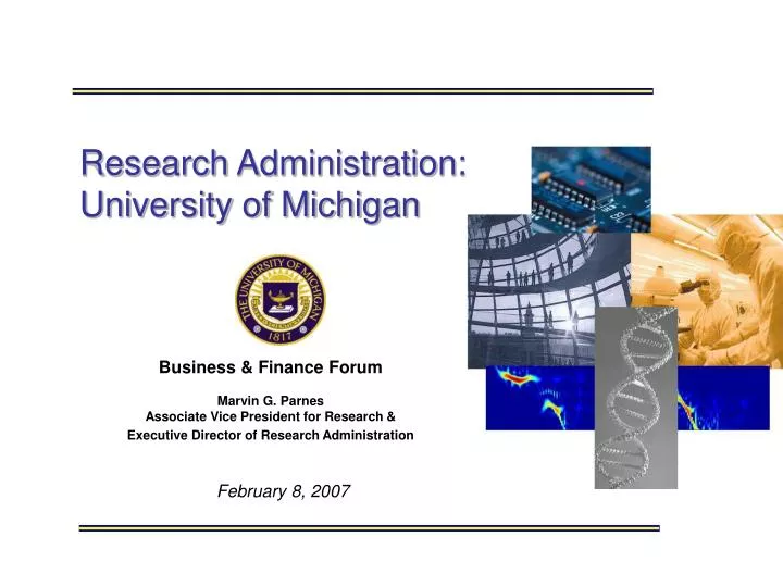 research administration university of michigan