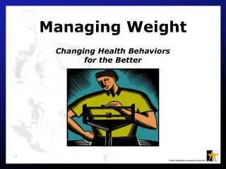 Managing Weight