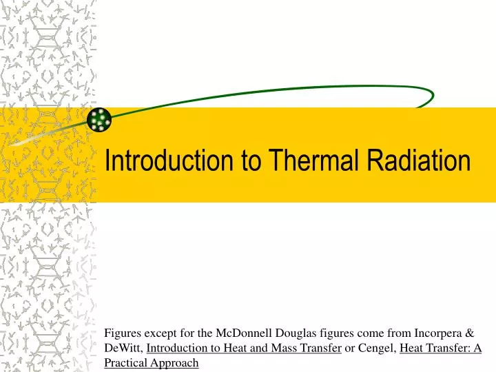 introduction to thermal radiation