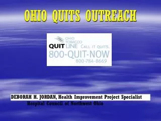 OHIO QUITS OUTREACH