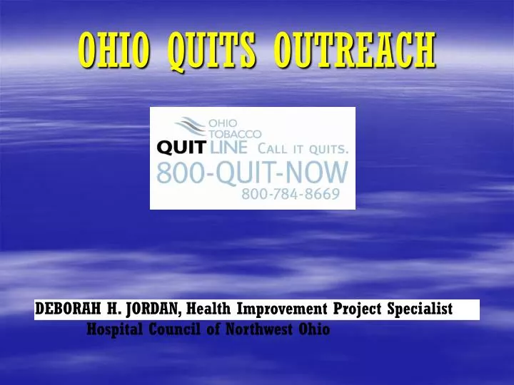 ohio quits outreach