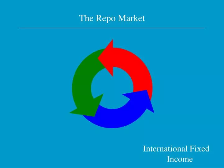 the repo market