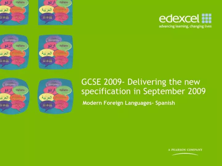 modern foreign languages spanish