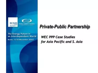Private-Public Partnership
