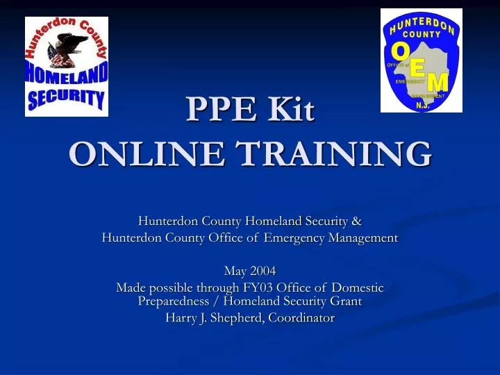 ppe kit online training