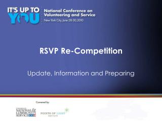 RSVP Re-Competition