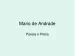 Mario de Andrade - slide 1